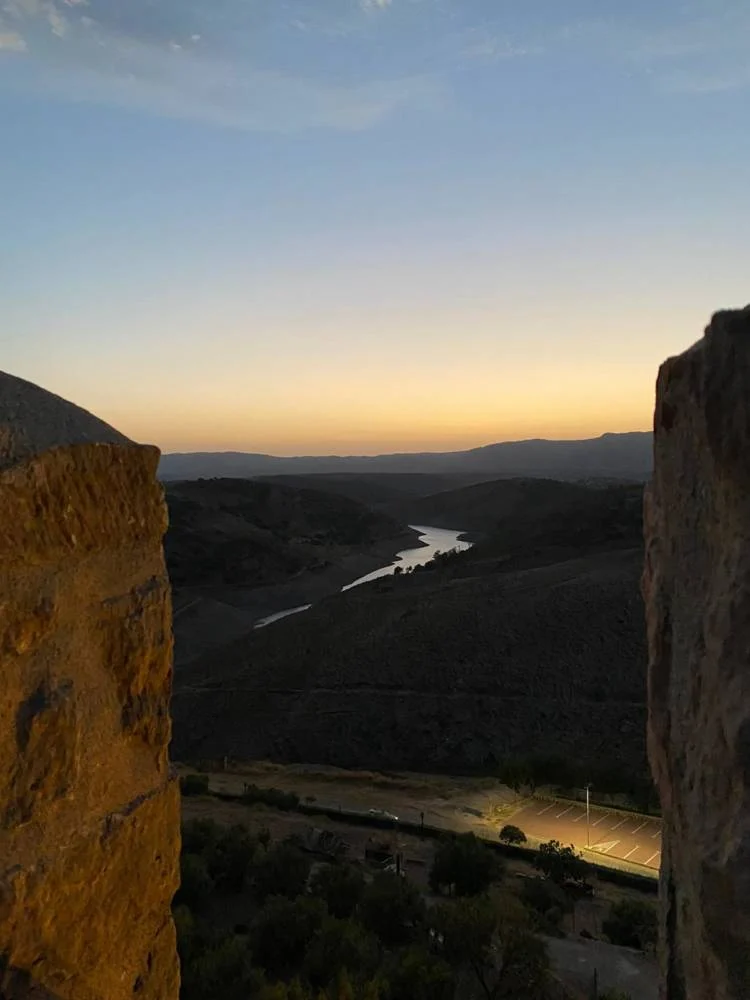 Interior del Castillo vista desde la Torre del Homenaje