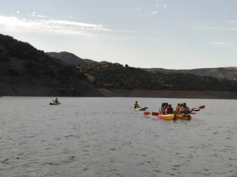 Embalse del Rumblar y playa del Tamujoso · Baños de la Encina (4)