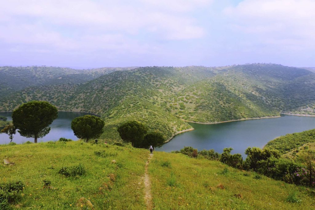 Sierra Morena y embalse del Rumblar