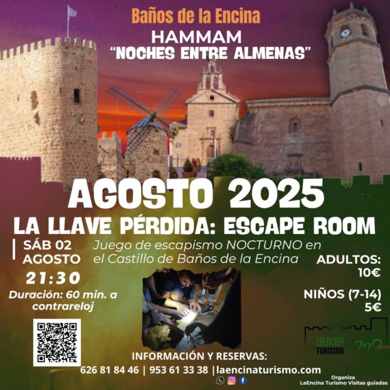 Escape Room en el Castillo de Baños de la Encina